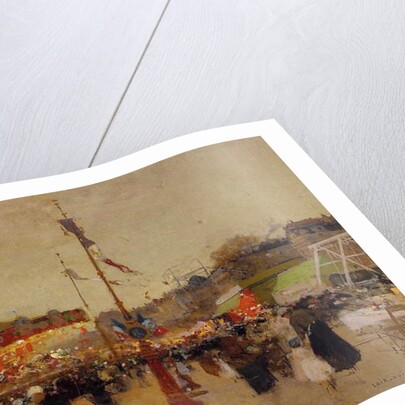 At the Fair by Luigi Loir
