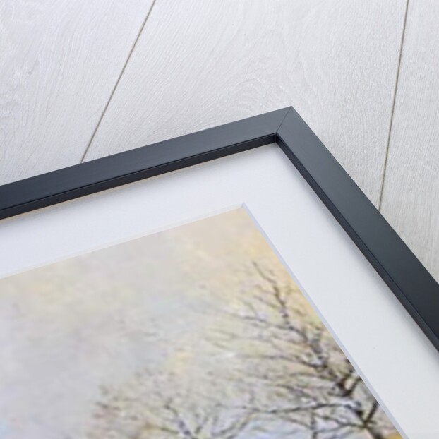 Porte Maillot in Winter, Paris, 1899 by Luigi Loir