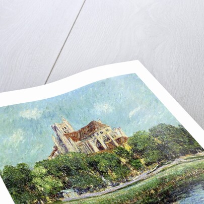 The Cathedral at Auxerre, 1907 by Gustave Loiseau