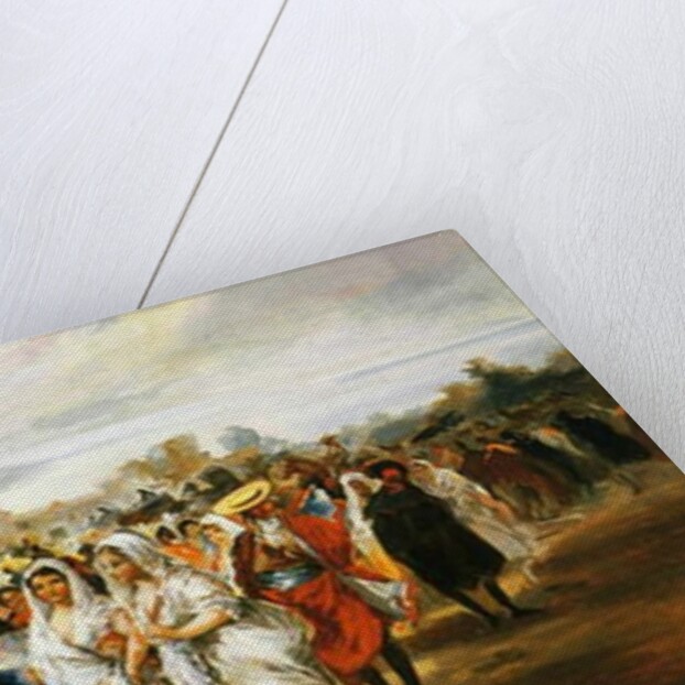 Going to the Bull Ring by Eugenio Lucas Villamil