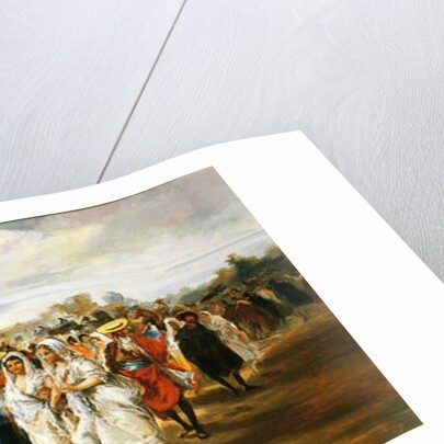 Going to the Bull Ring by Eugenio Lucas Villamil