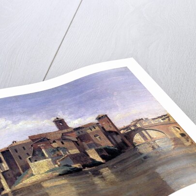 The Island of San Bartolomeo, 1826-28 by Jean Baptiste Camille Corot