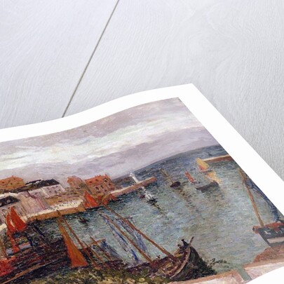 The Port of Sauzon, Belle-Isle, Brittany, 1905 by Maxime Emile Louis Maufra