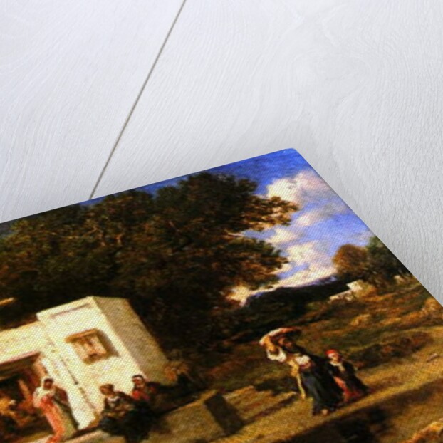 A Turkish House by Narcisse Virgile Diaz de la Pena