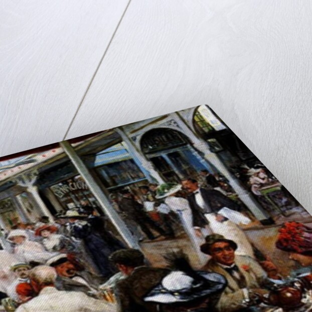 The Terrace of a Cafe, Mar del Plata, Argentina, 1912 by Eugenio Alvarez Dumont