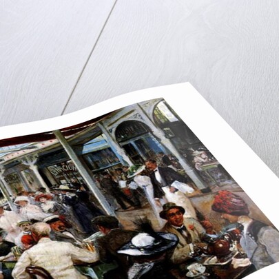 The Terrace of a Cafe, Mar del Plata, Argentina, 1912 by Eugenio Alvarez Dumont