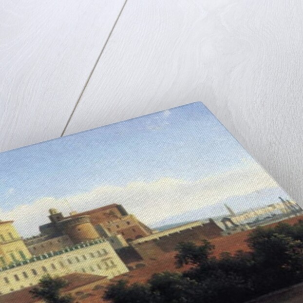 Naples, the Palazzo Reale, c.1780 by Alexandre Hyacinthe Dunouy