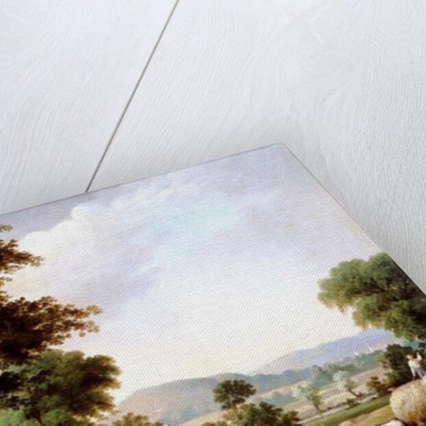 Haying at Jones Inn, 1854 by George Henry Durrie