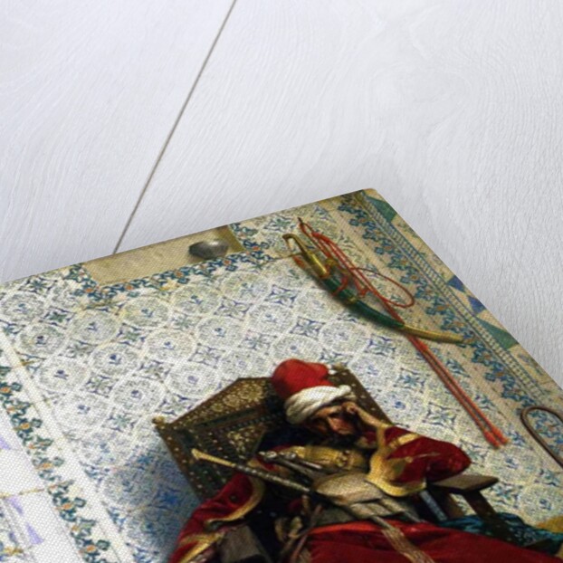 Markos Botsaris, 1874 by Jean Leon Gerome