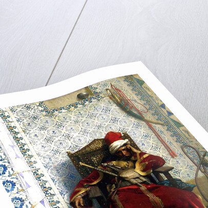 Markos Botsaris, 1874 by Jean Leon Gerome