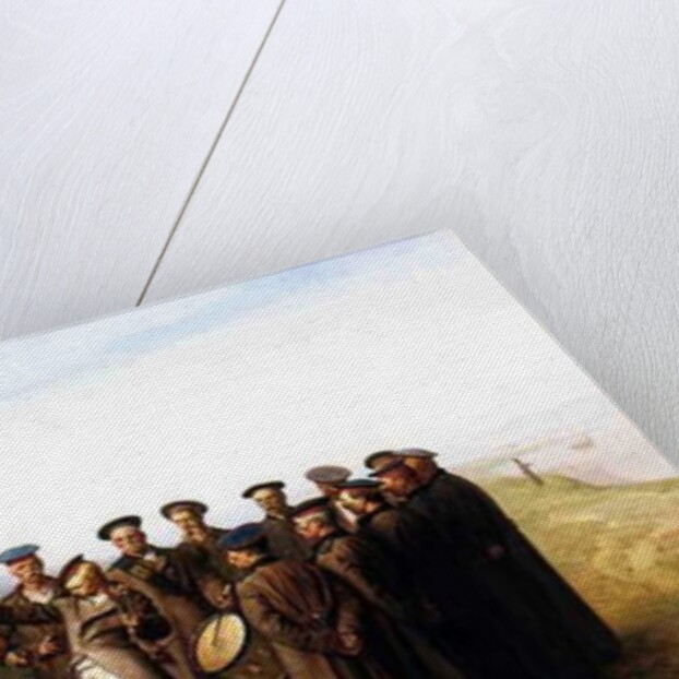 Russian Soldiers Relaxing, 1855 by Jean Leon Gerome