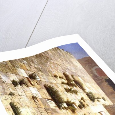 The Wailing Wall, Jerusalem, 1869 by Jean Leon Gerome