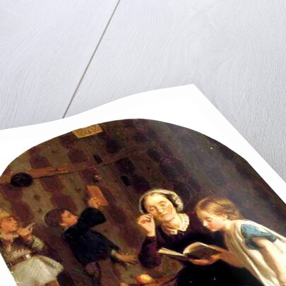 The Reading Lesson by Seymour Joseph Guy