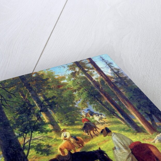 Return from Glacier Point, 1874 by William Hahn