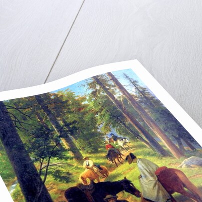 Return from Glacier Point, 1874 by William Hahn