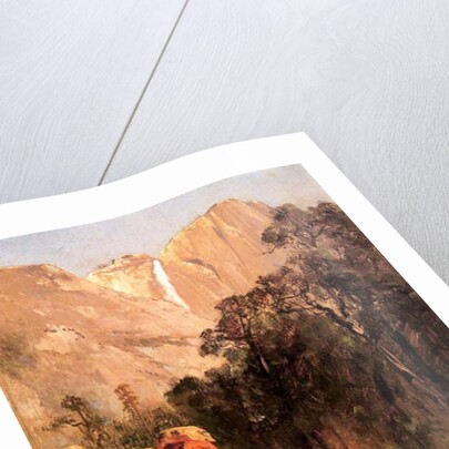 Acorn Granaries of the Piute Indians, c.1873 by Thomas Hill