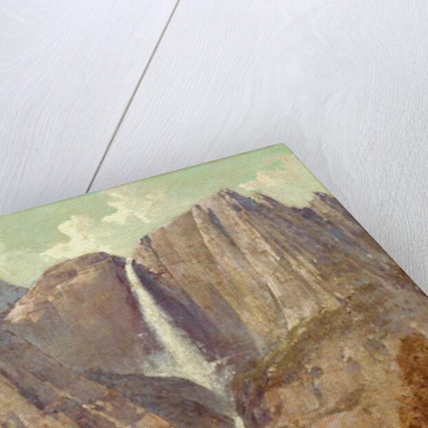 Bridalveil Fall, Yosemite by Thomas Hill