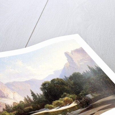 Piute Indian Camp, Yosemite, 1890 by Thomas Hill