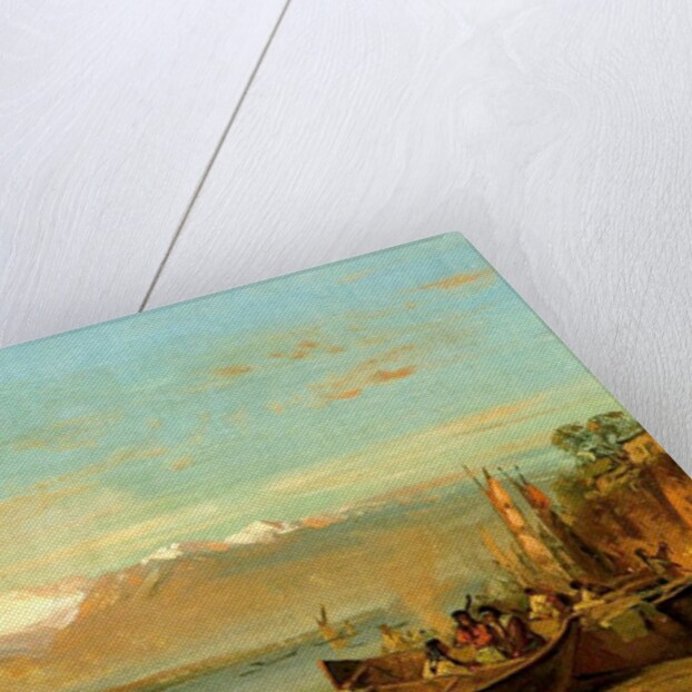 The Salmon Festival, Columbia River, c.1888 by Thomas Hill