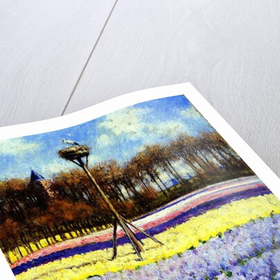 The Stork's Nest, Holland by George Hitchcock