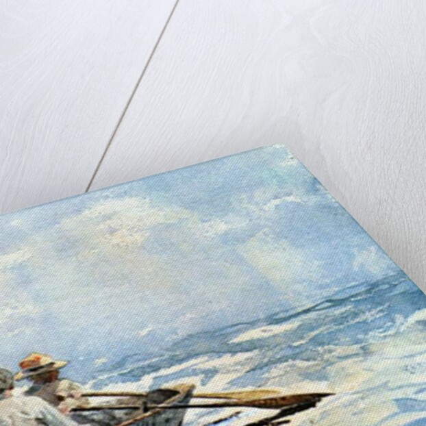 Rowing the Boat, 1880 by Winslow Homer