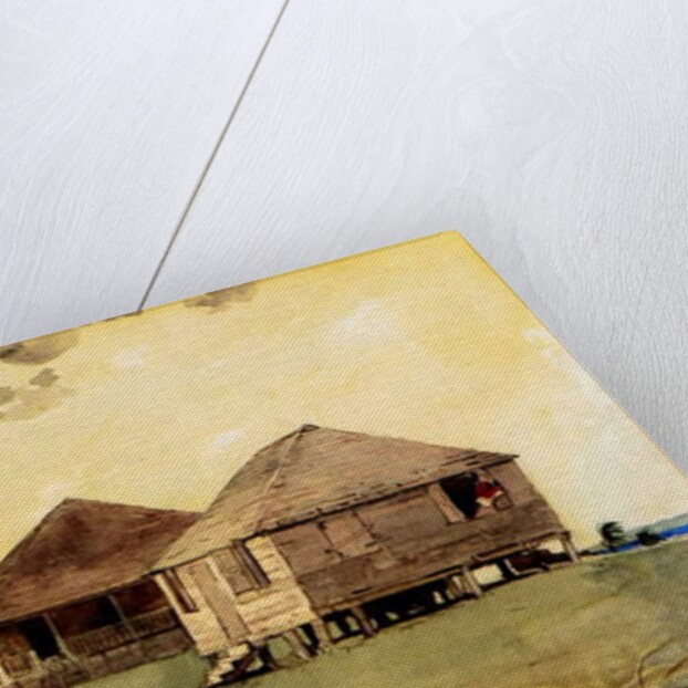 Upcoming Tornado, Bahamas, 1885 by Winslow Homer