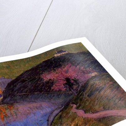 The Port of Pont-Aven, Brittany, 1891 by Emile Jourdan