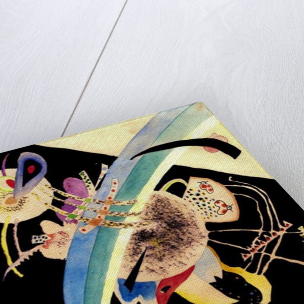 Study for Circles on Black, 1921 by Wassily Kandinsky