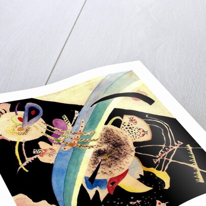 Study for Circles on Black, 1921 by Wassily Kandinsky