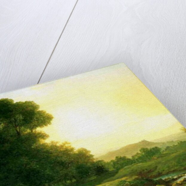 A Shrine in Italy, 1847 by John Frederick Kensett