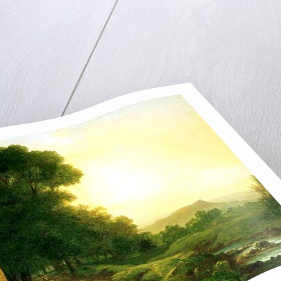 A Shrine in Italy, 1847 by John Frederick Kensett