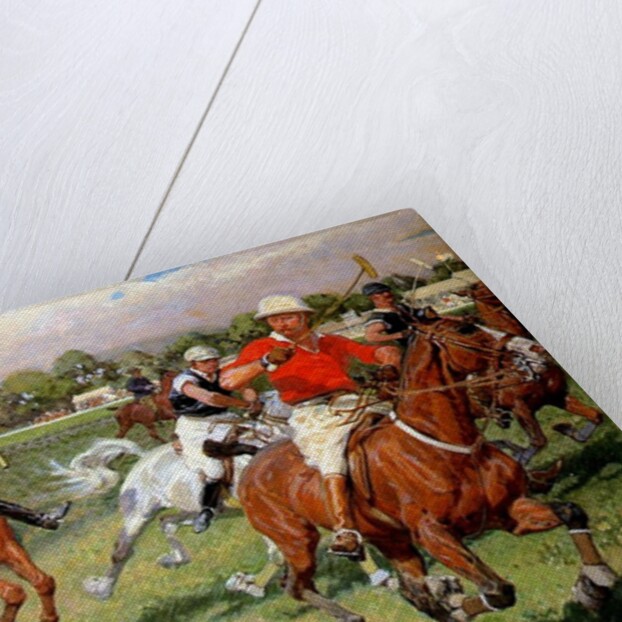 A Game of Polo, 1911 by Ludwig Koch