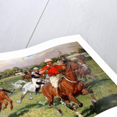 A Game of Polo, 1911 by Ludwig Koch