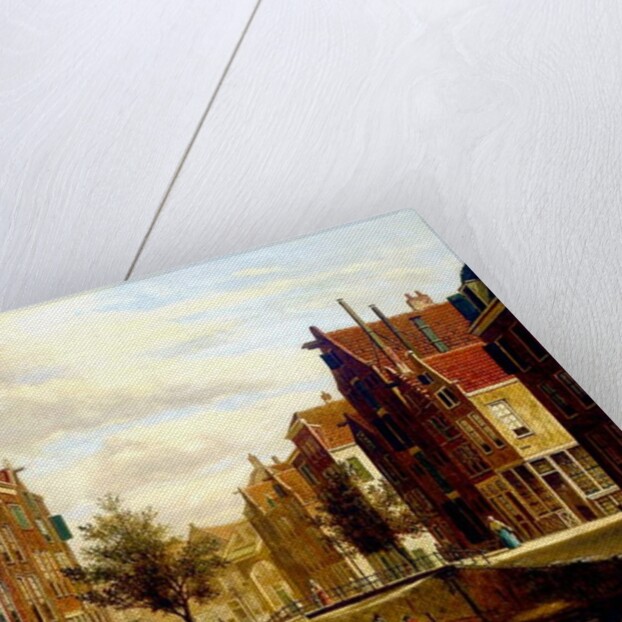 A Dutch Canal by Willem Koekkoek