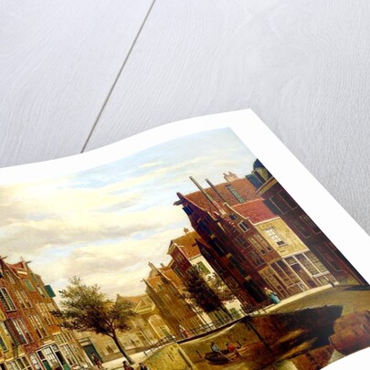 A Dutch Canal by Willem Koekkoek