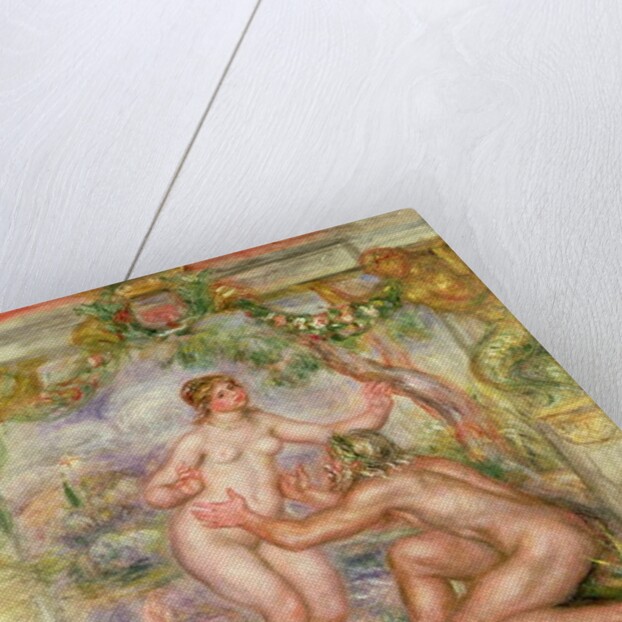 The Saone flowing into the Arms of the Rhone, 1915 by Pierre Auguste Renoir