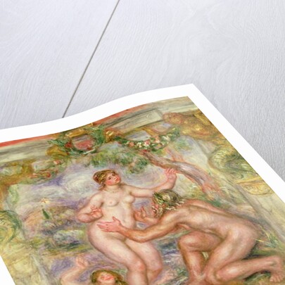 The Saone flowing into the Arms of the Rhone, 1915 by Pierre Auguste Renoir