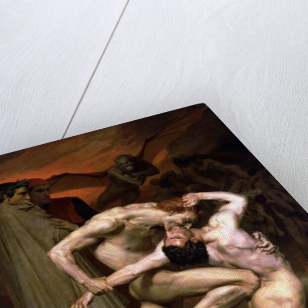 Dante and Virgil in Hell, 1850 by William-Adolphe Bouguereau