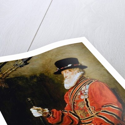 John Charles Montague, Yeoman of the Guard, 1876 by John Everett Millais