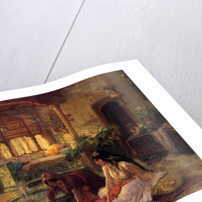 An Oriental Interior, 1900 by Frederick Arthur Bridgman