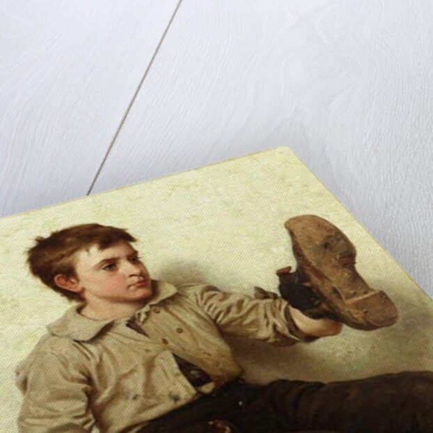 The Boot Boy, c.1885-90 by John George Brown