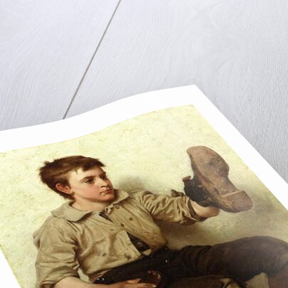 The Boot Boy, c.1885-90 by John George Brown