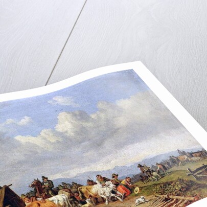 The Cattle Market, c.1866 by Heinrich Burkel