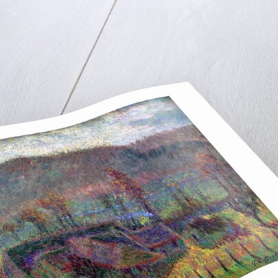 Cottages at Giverny, c.1907 by Theodore Earl Butler