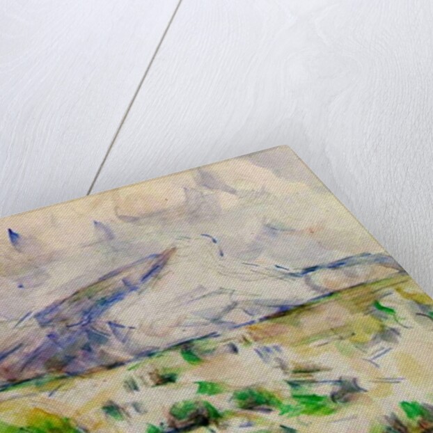Mont Sainte Victoire from les Lauves, 1902-06 by Paul Cezanne
