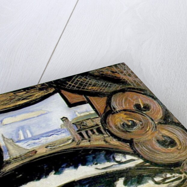 The Fish House, New England, 1934 by Marsden Hartley