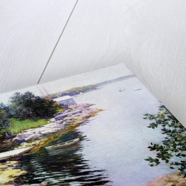 The Little White House, 1919 by Willard Leroy Metcalf