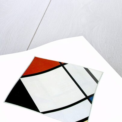 Lozenge Composition in Red, Black, Blue and Yellow, 1925 by Piet Mondrian