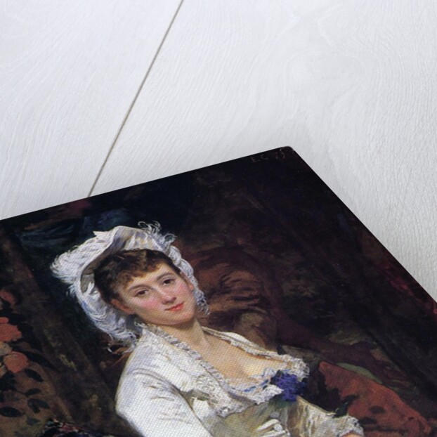 Woman in White, 1879 by Eva Gonzales