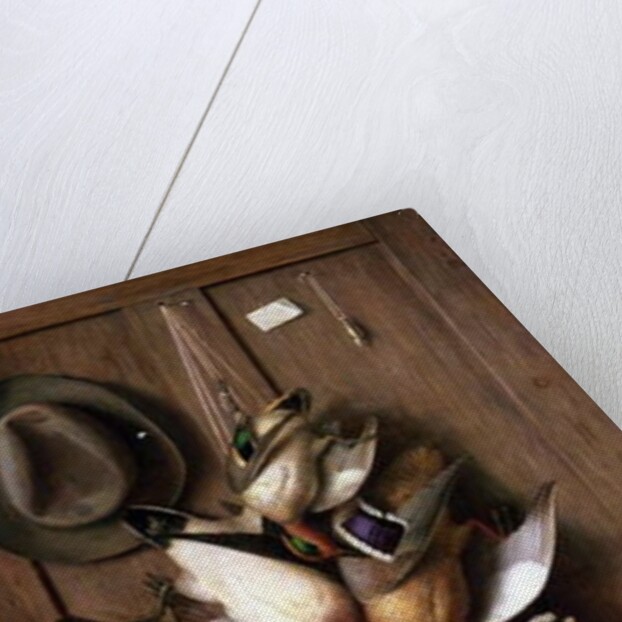 Ducks: Theodore Roosevelt's Cabin Door, 1905 by Richard la Barre Goodwin